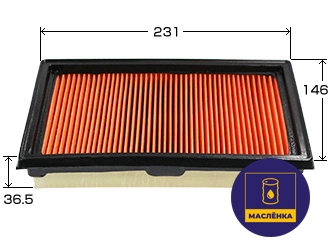 AV-3779 / A-2024 Фильтр воздушный MICRO